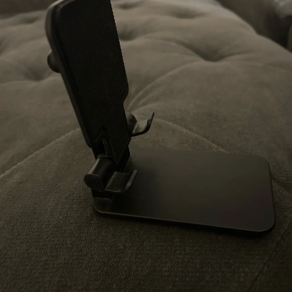 Black Adjustable Phone Holster with Clip by Bytech